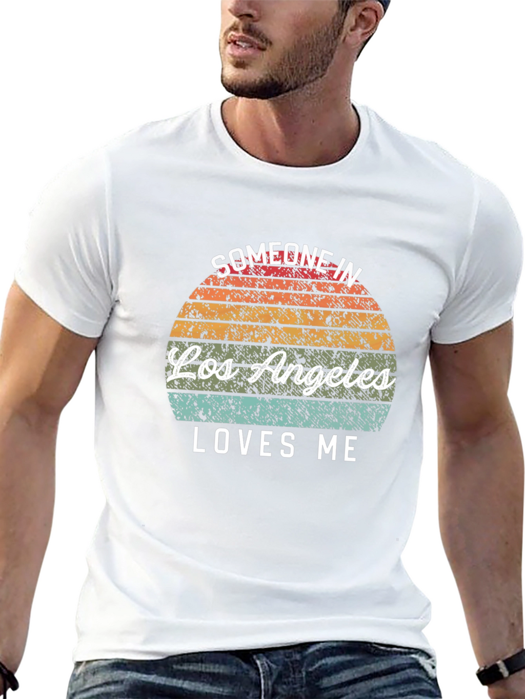 Los Angeles Love T-Shirt - Retro Graphic Tee