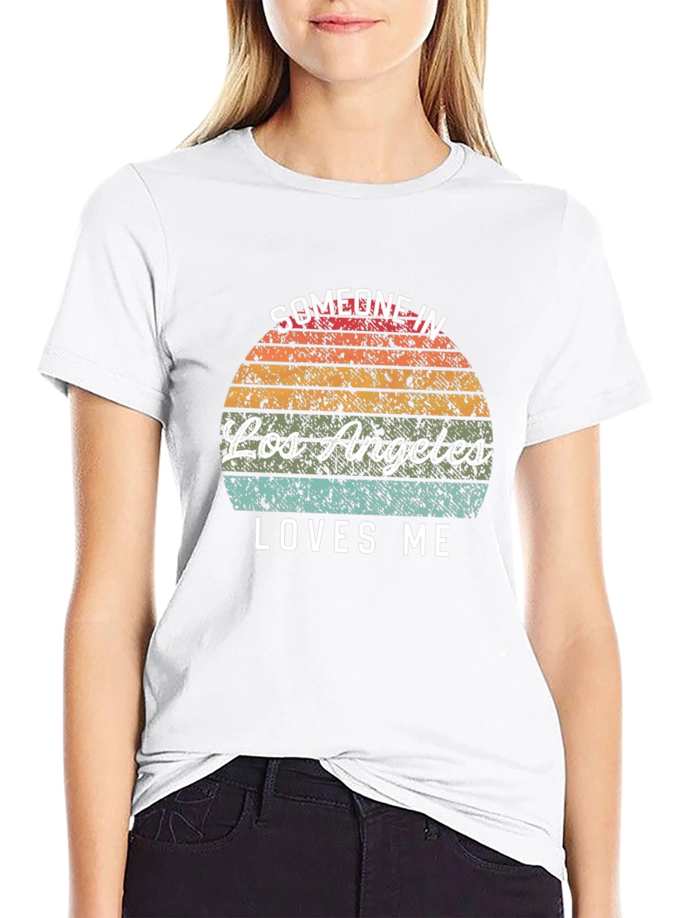 Los Angeles Love T-Shirt - Retro Graphic Tee