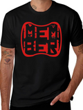 Member Distressed Graphic Tee - Black