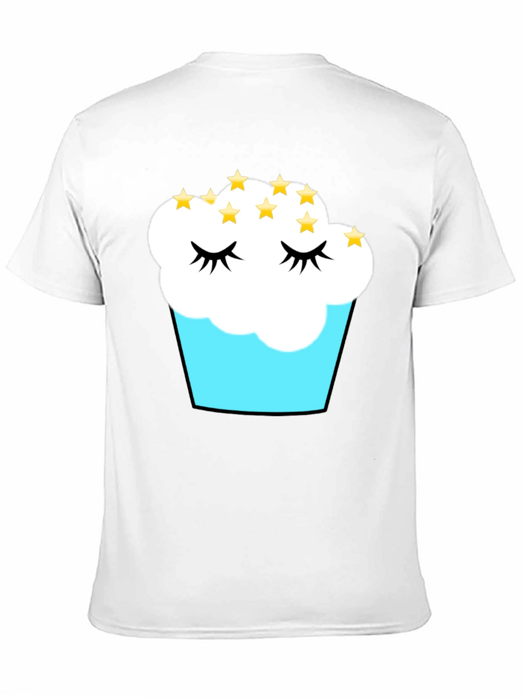 Cupcake Dreams T-Shirt - Black Cotton Tee
