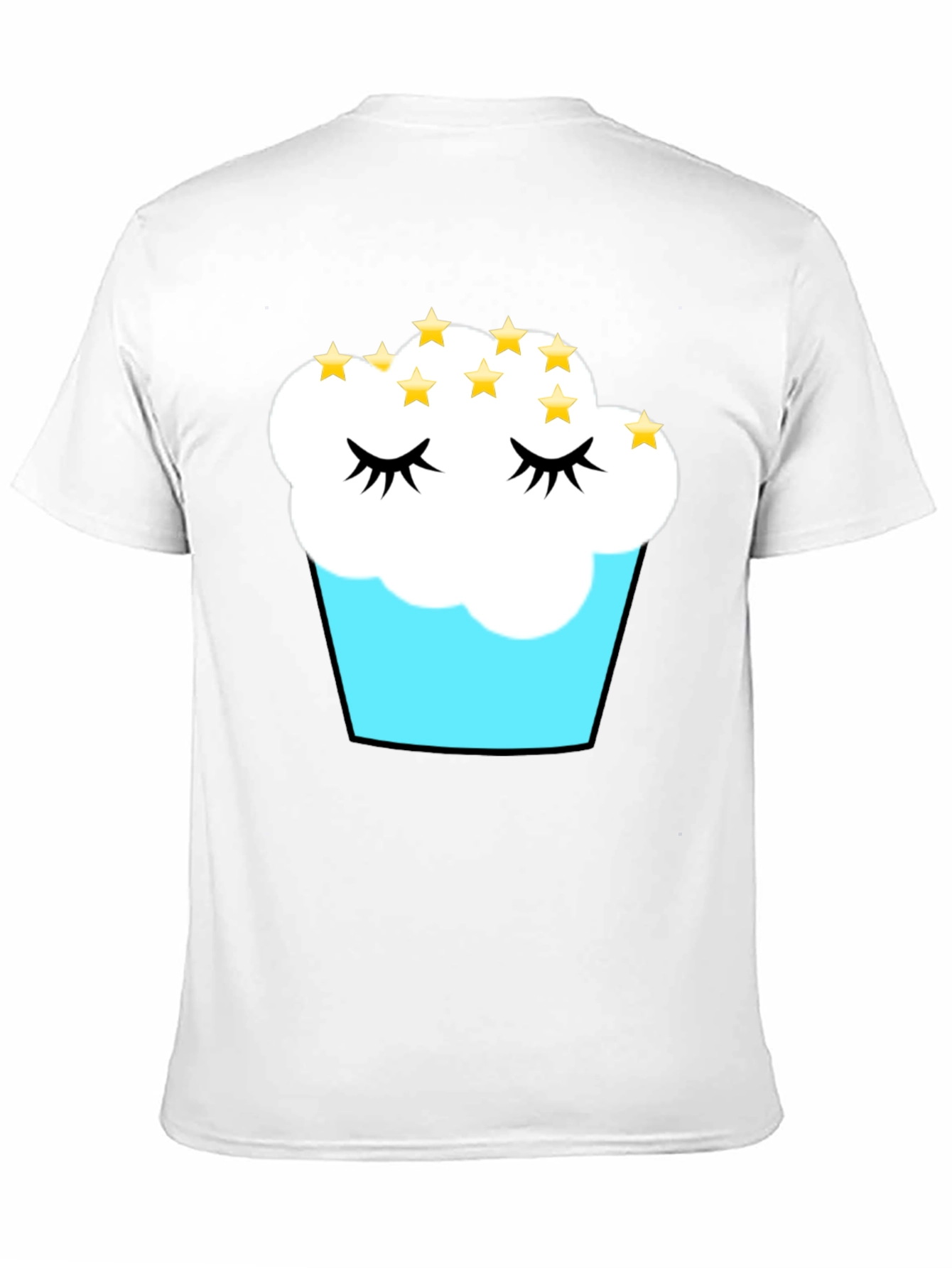 Cupcake Dreams T-Shirt - Black Cotton Tee