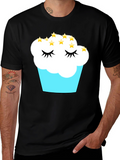 Cupcake Dreams T-Shirt - Black Cotton Tee