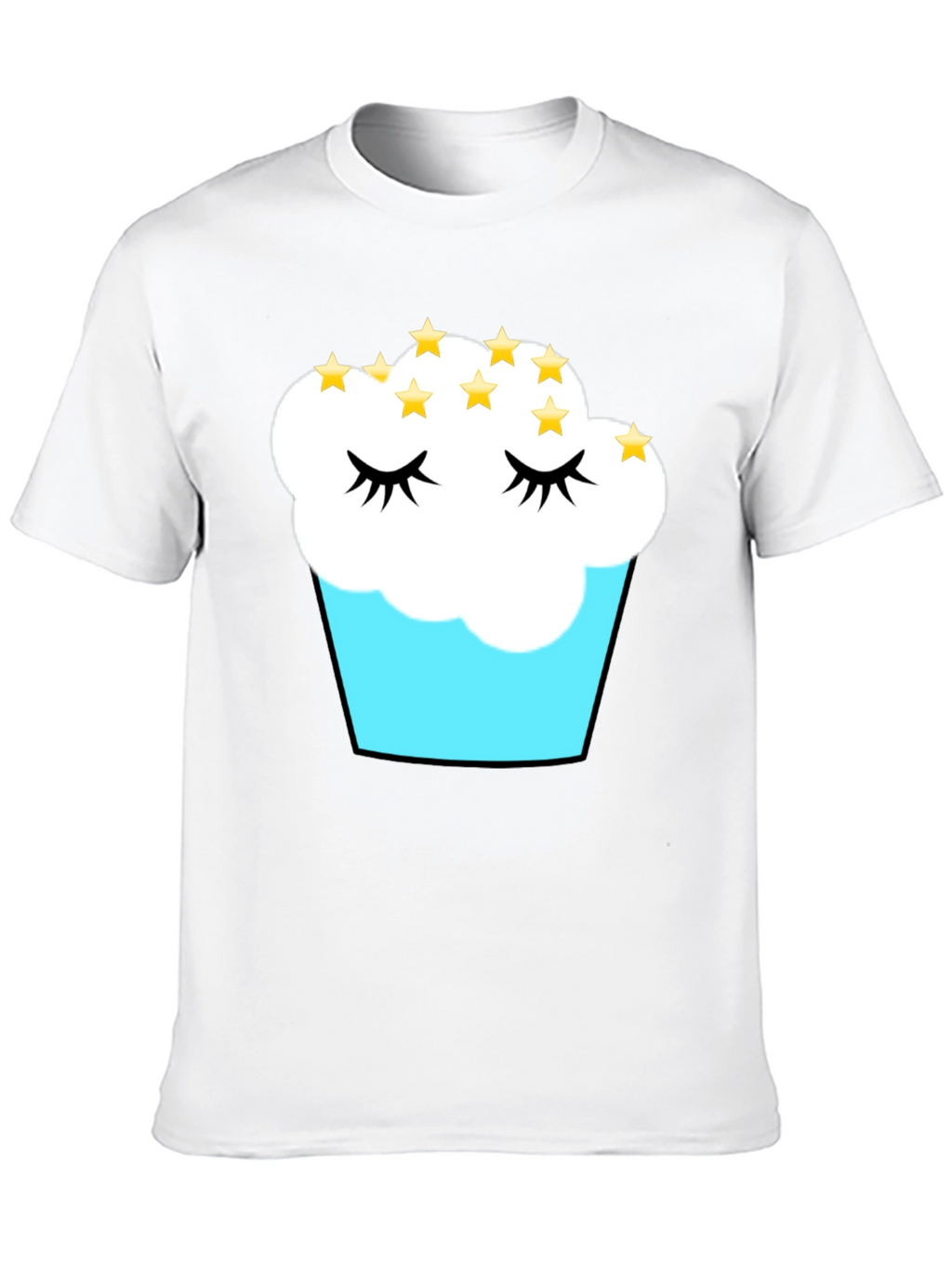 Cupcake Dreams T-Shirt - Black Cotton Tee