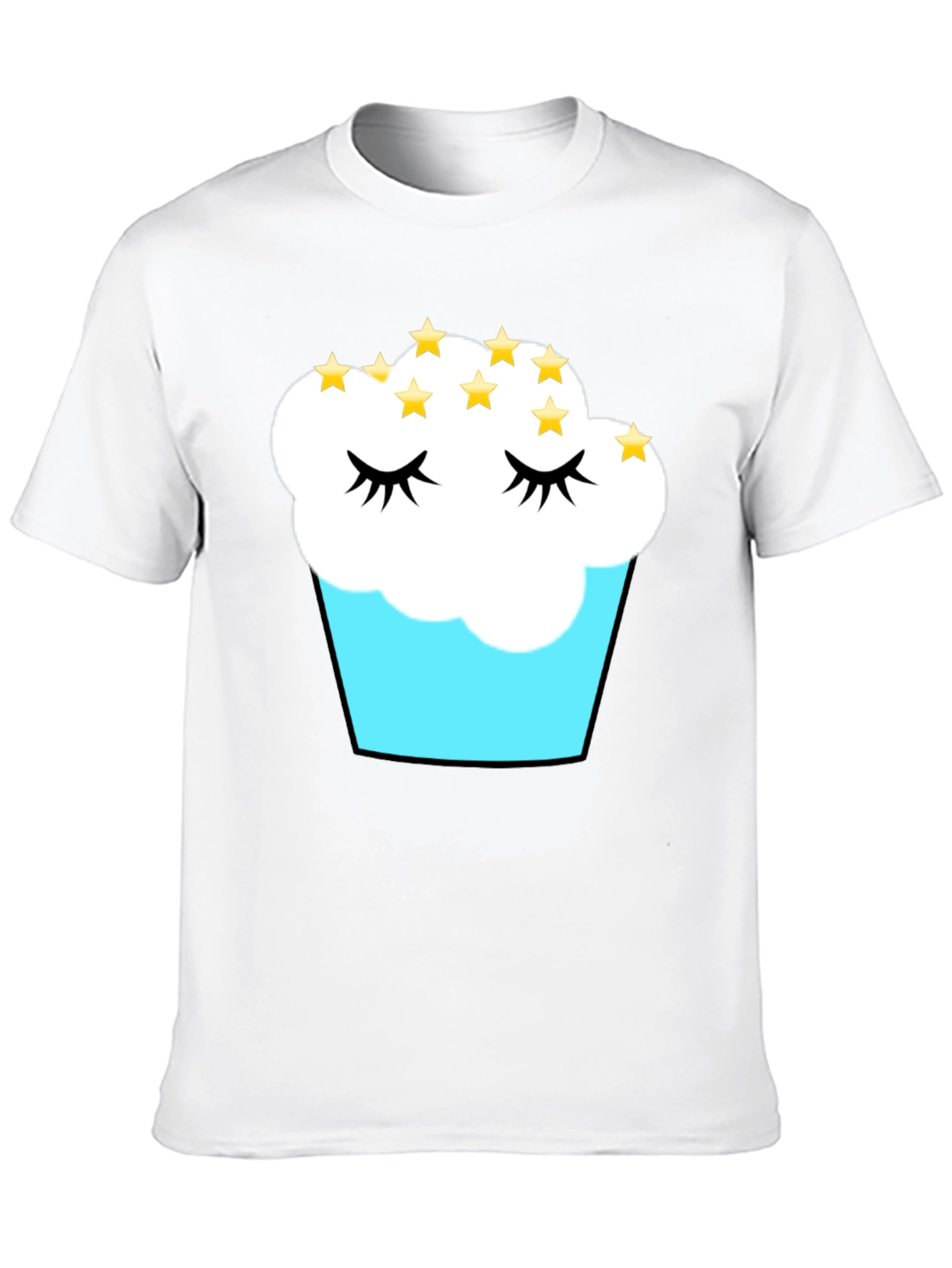Cupcake Dreams T-Shirt - Black Cotton Tee
