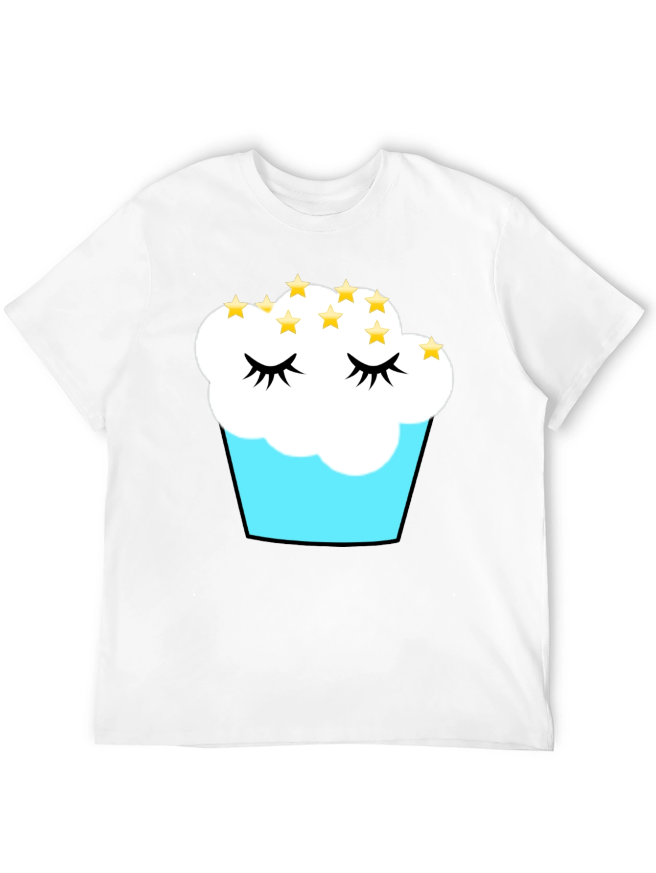 Cupcake Dreams T-Shirt - Black Cotton Tee