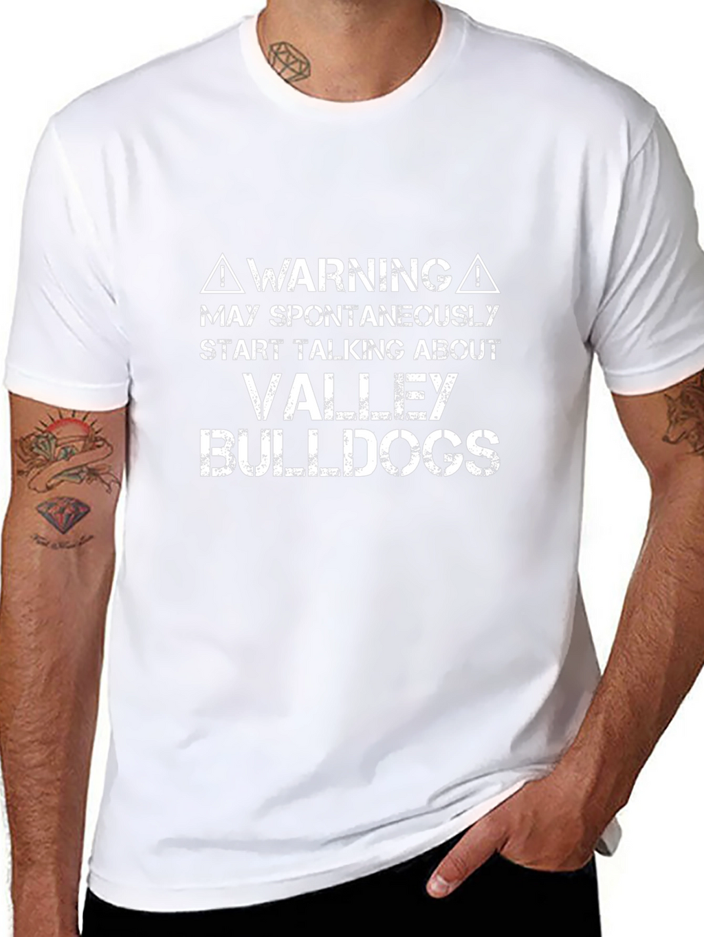 Warning Valley Bulldogs T-Shirt