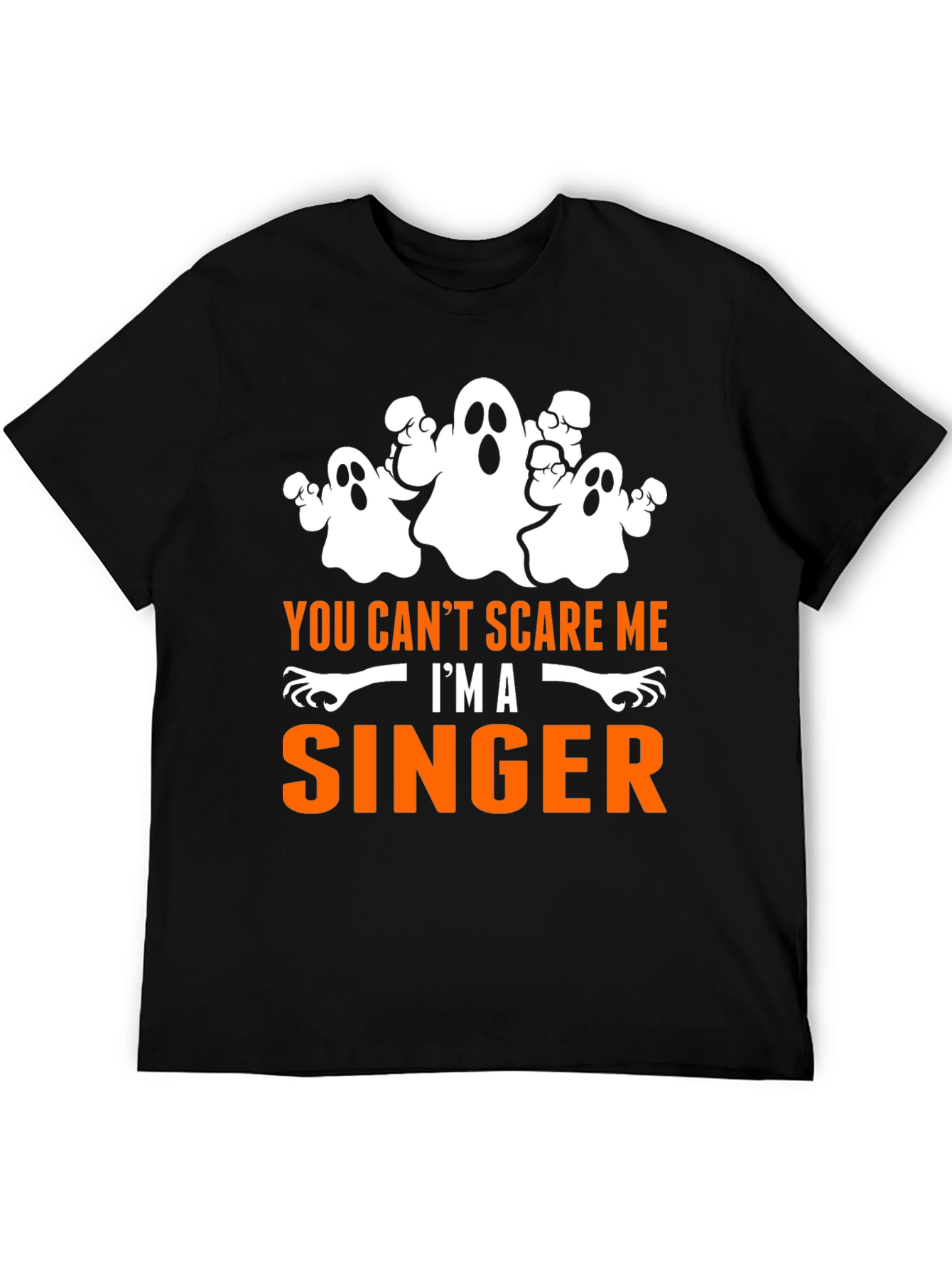 You Cant Scare Me Im A Singer Halloween T-Shirt