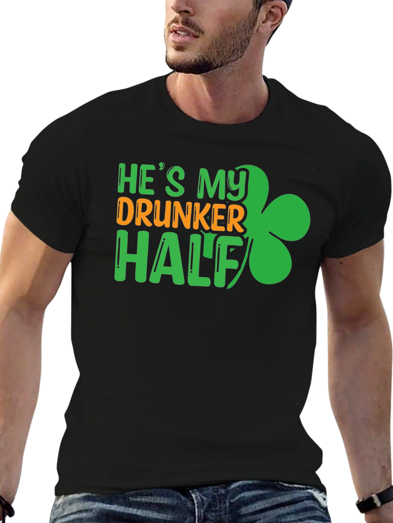 Hes My Drunker Half St. Patricks Day Graphic Tee