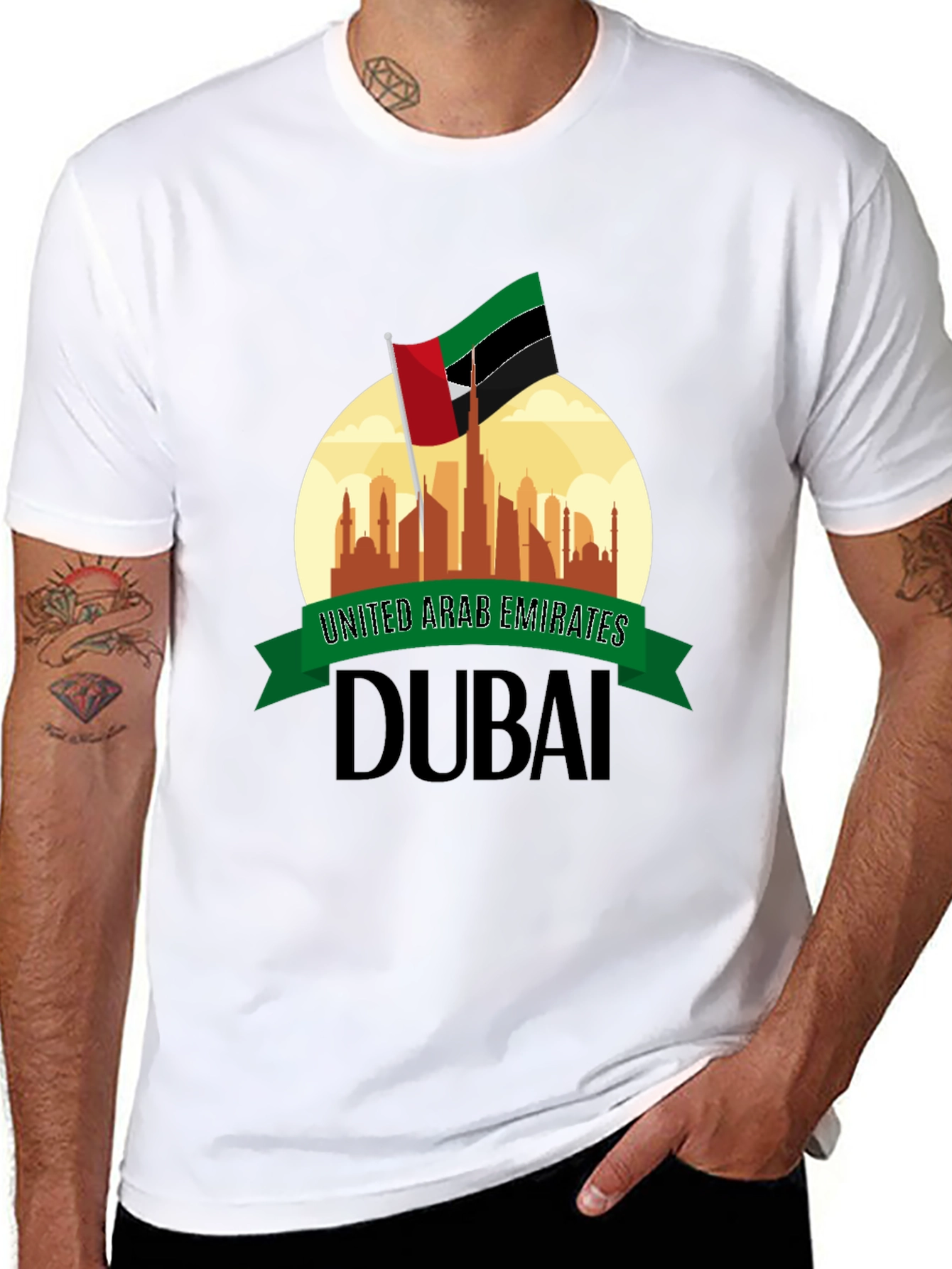 Dubai United Arab Emirates Graphic Tee