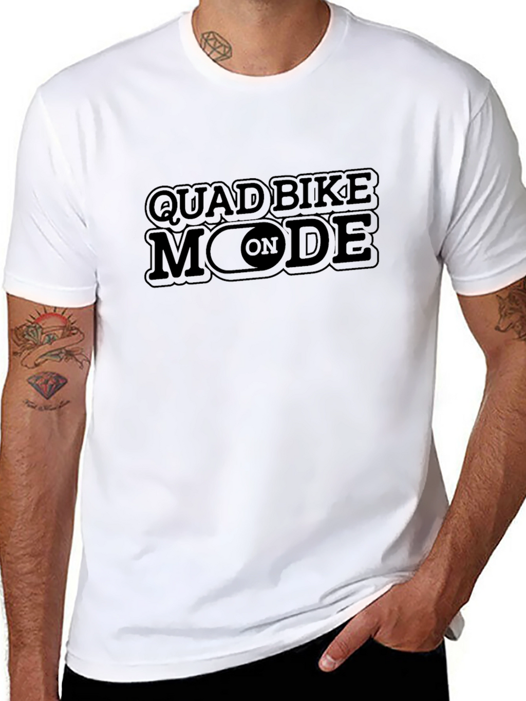 Quad Bike Mode On Graphic T-Shirt
