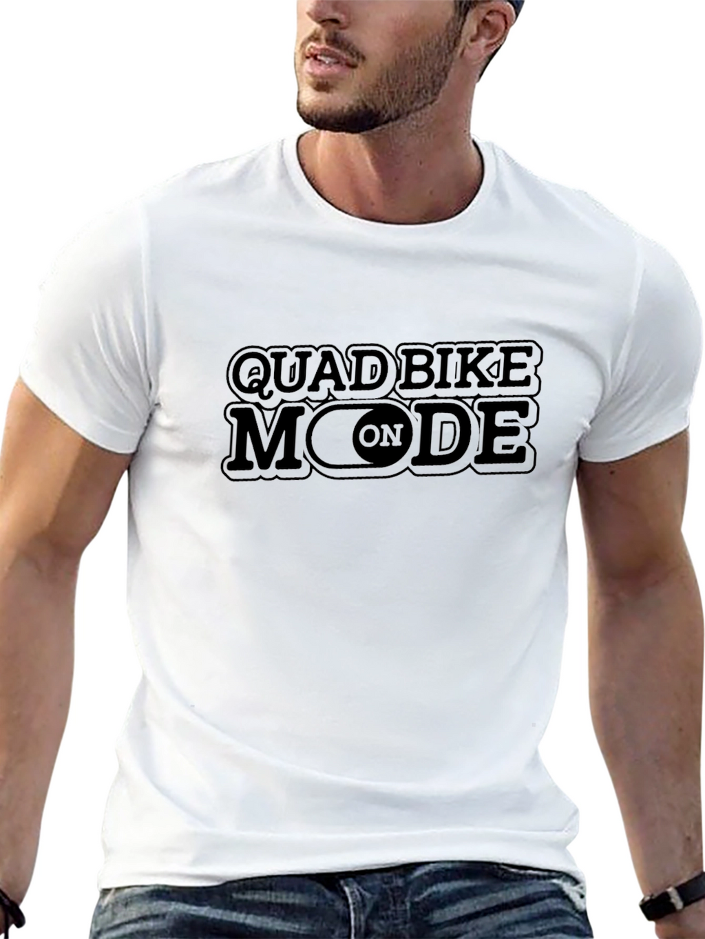 Quad Bike Mode On Graphic T-Shirt