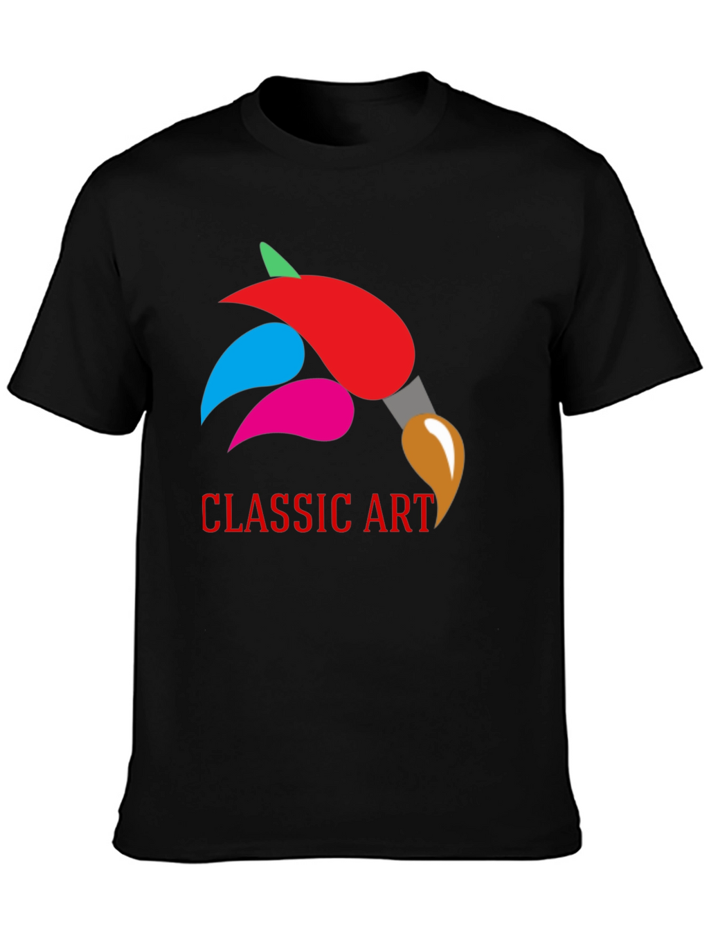Classic Art Brush T-Shirt