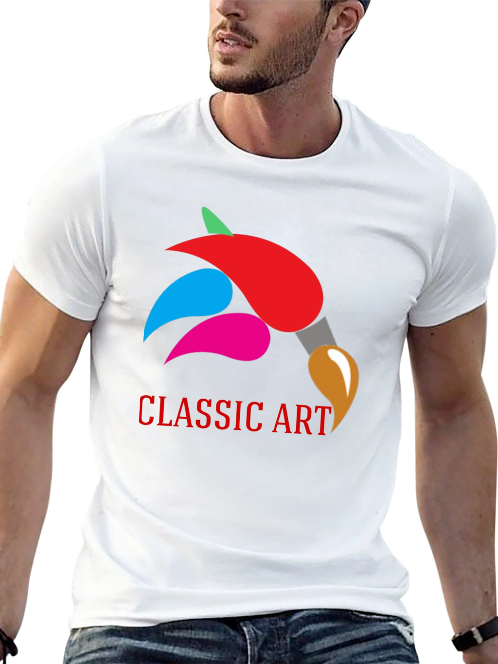 Classic Art Brush T-Shirt