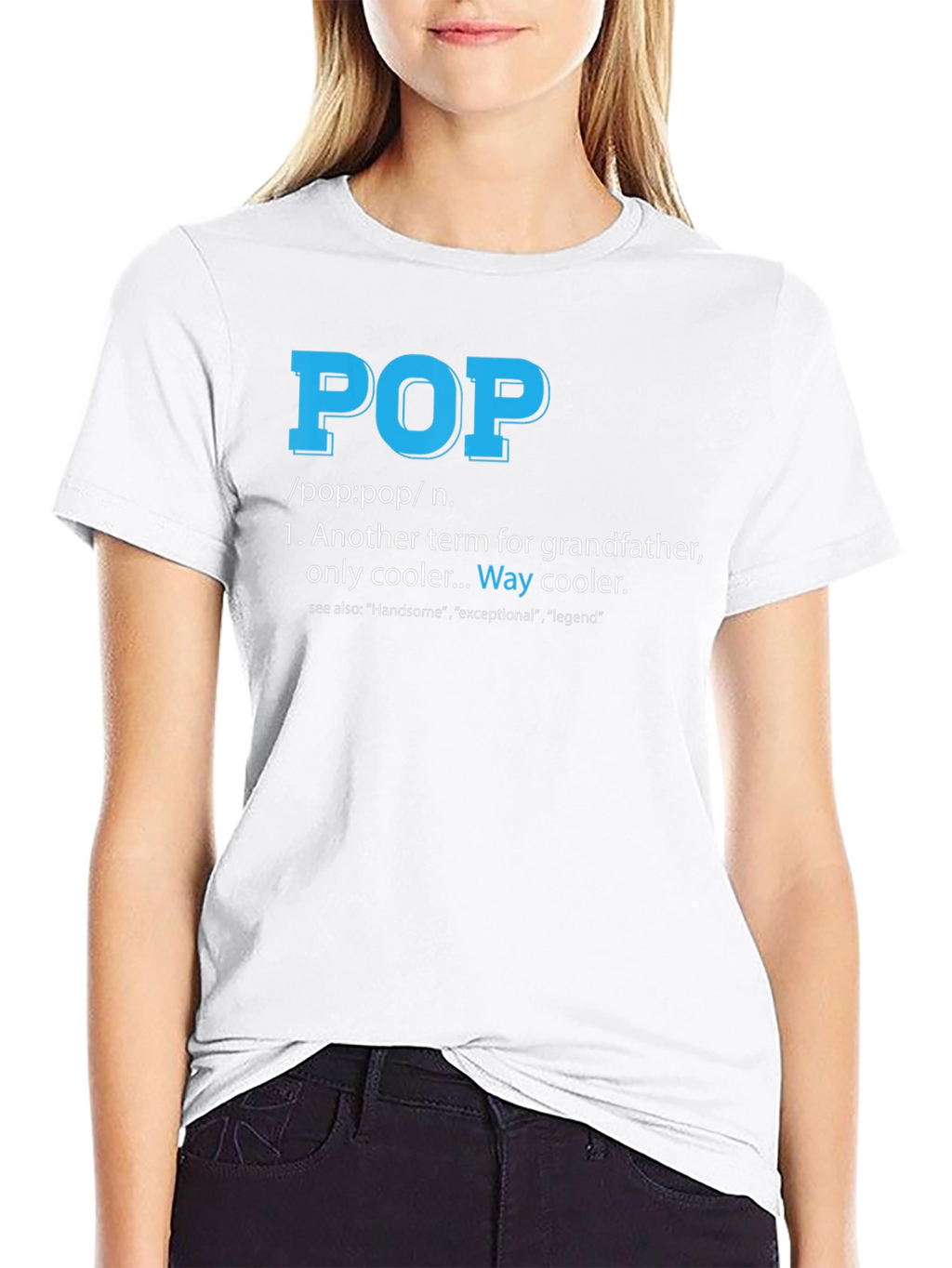 Cool Pop Definition T-Shirt for Grandfathers