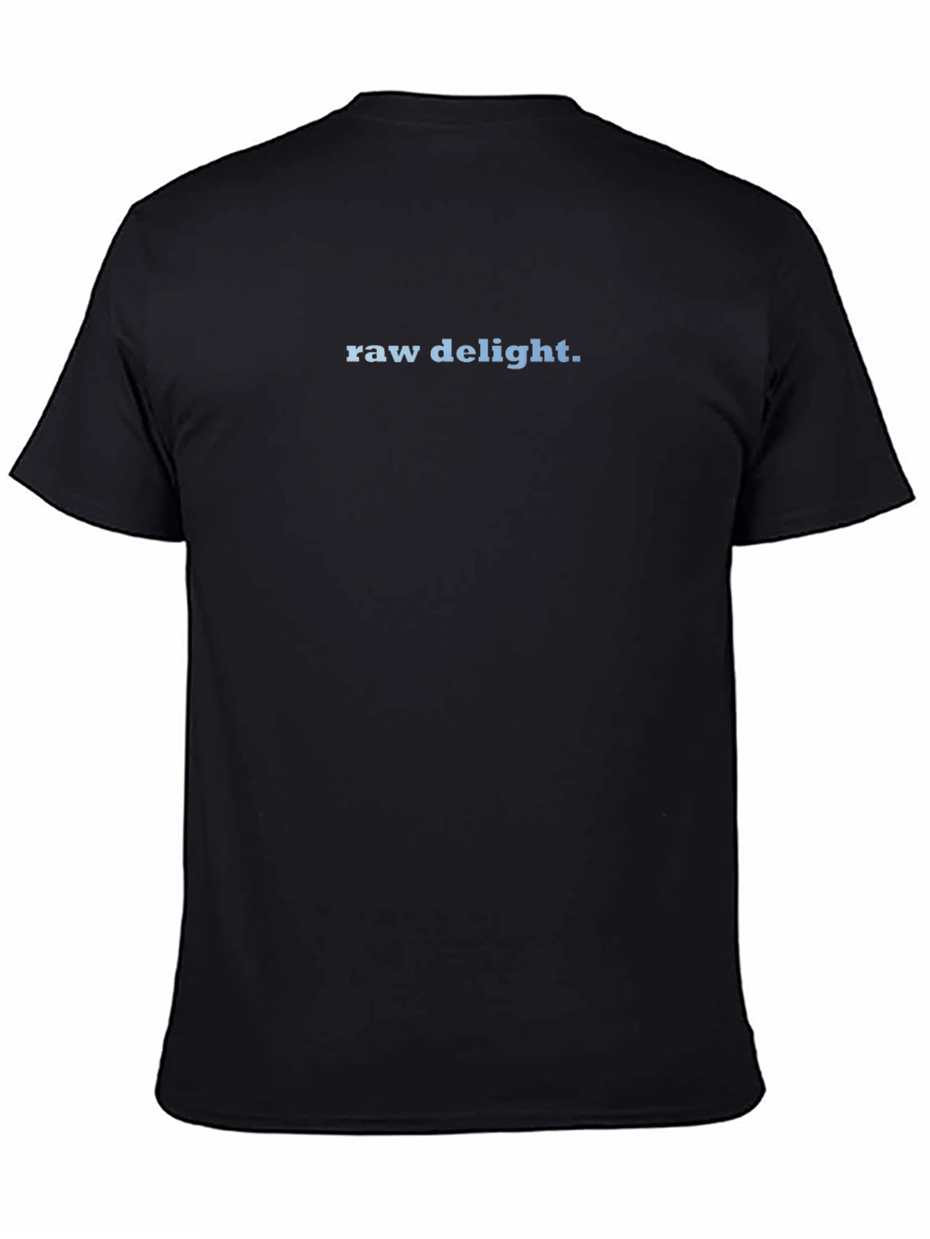 Raw Delight Black Graphic Tee