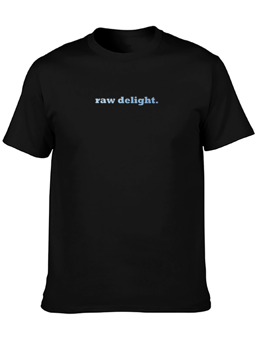 Raw Delight Black Graphic Tee