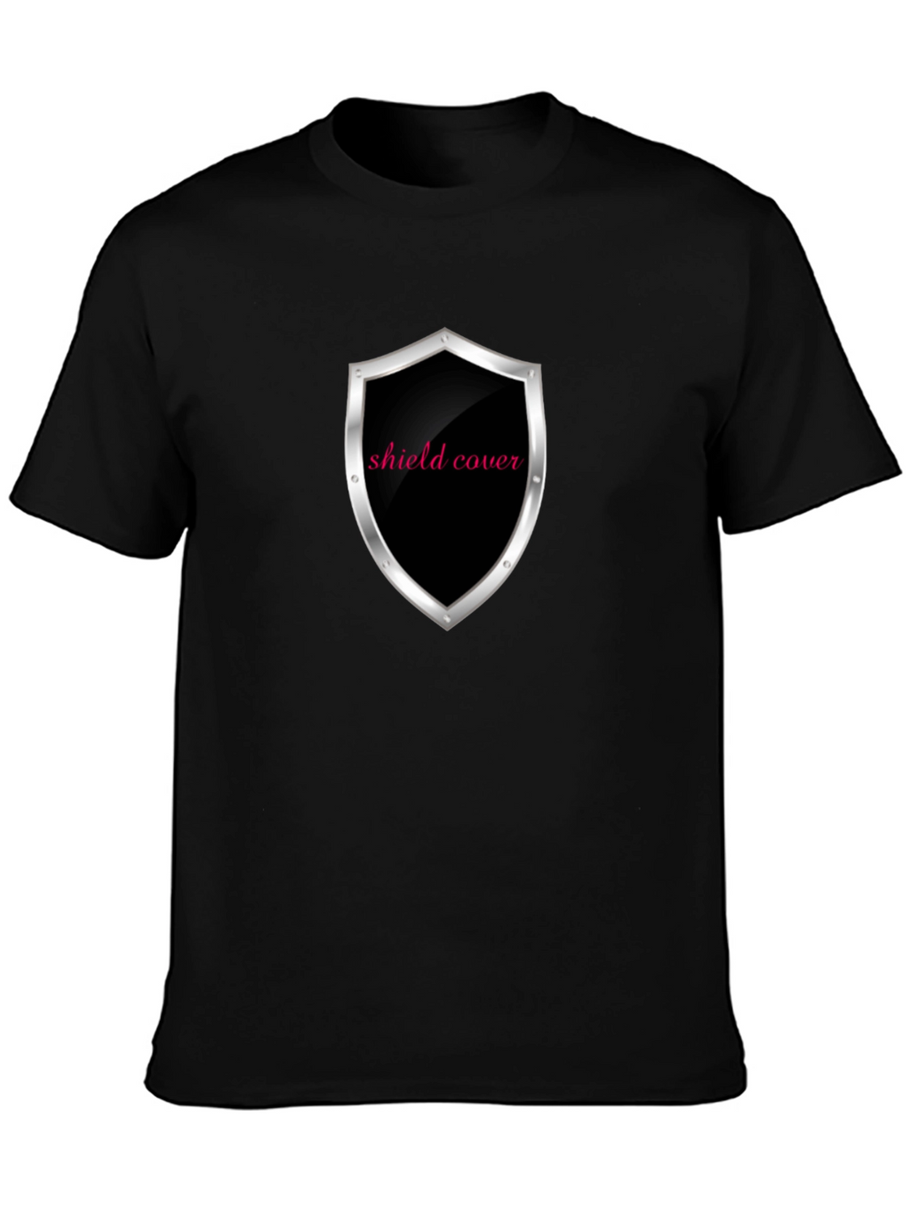 Shield Cover Black T-Shirt