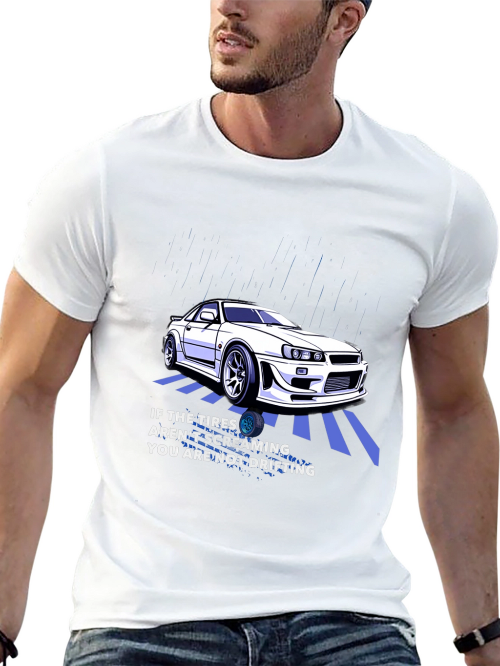 Drifting Car T-Shirt - If The Tires Arent Screaming...