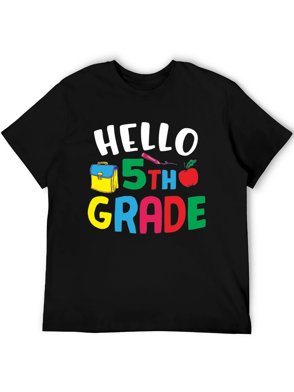 Hello 5th Grade T-Shirt Back to School