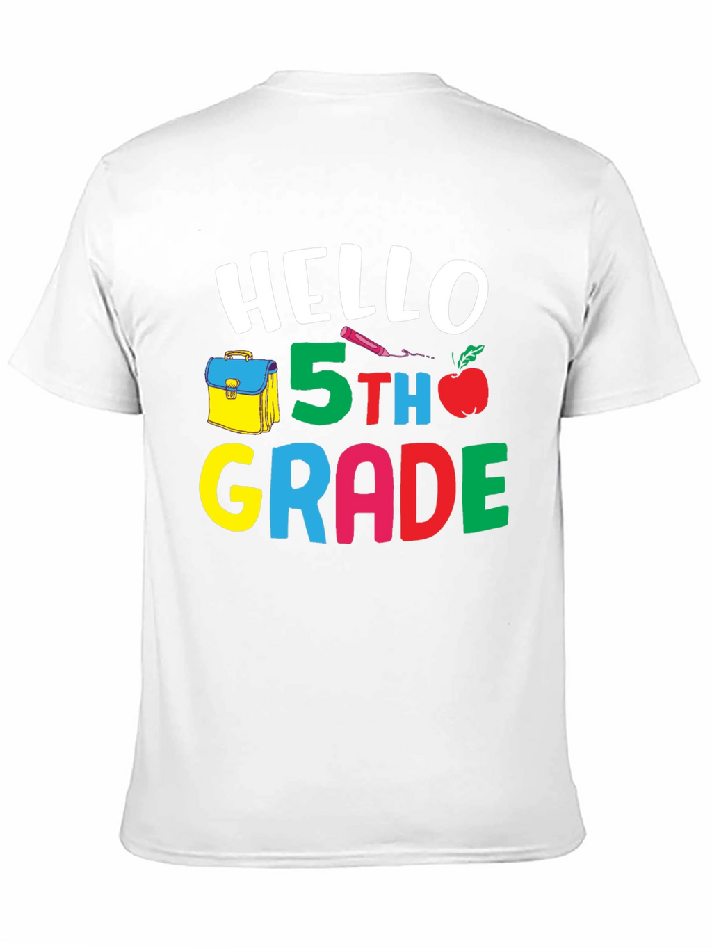 Hello 5th Grade T-Shirt Back to School