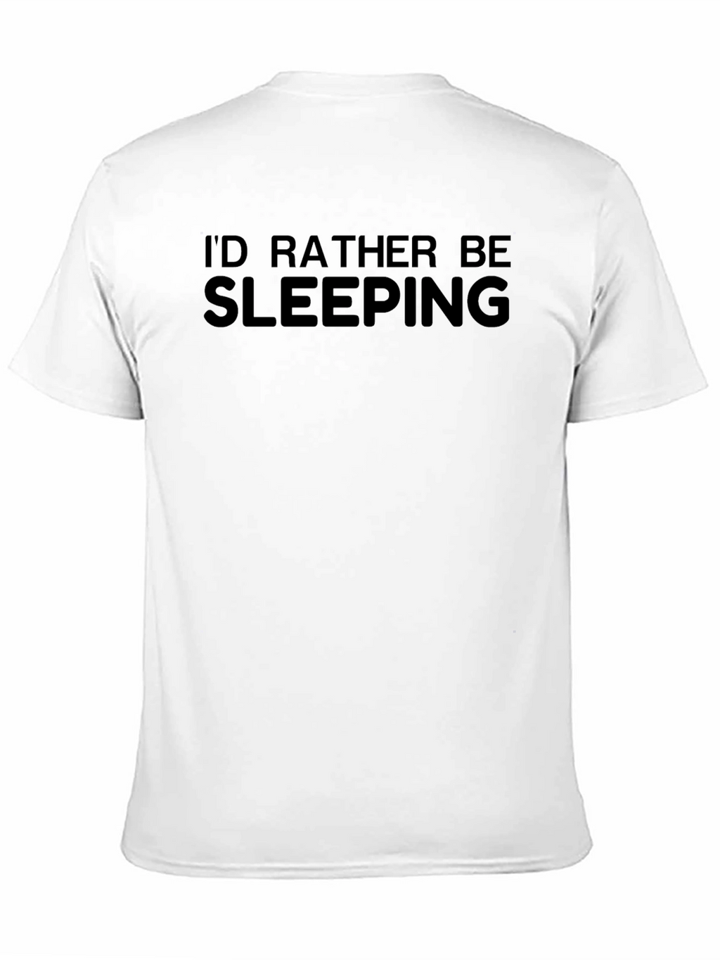 Id Rather Be Sleeping T-Shirt - Black
