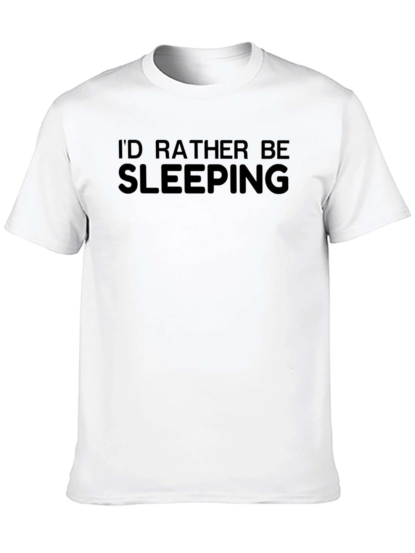 Id Rather Be Sleeping T-Shirt - Black