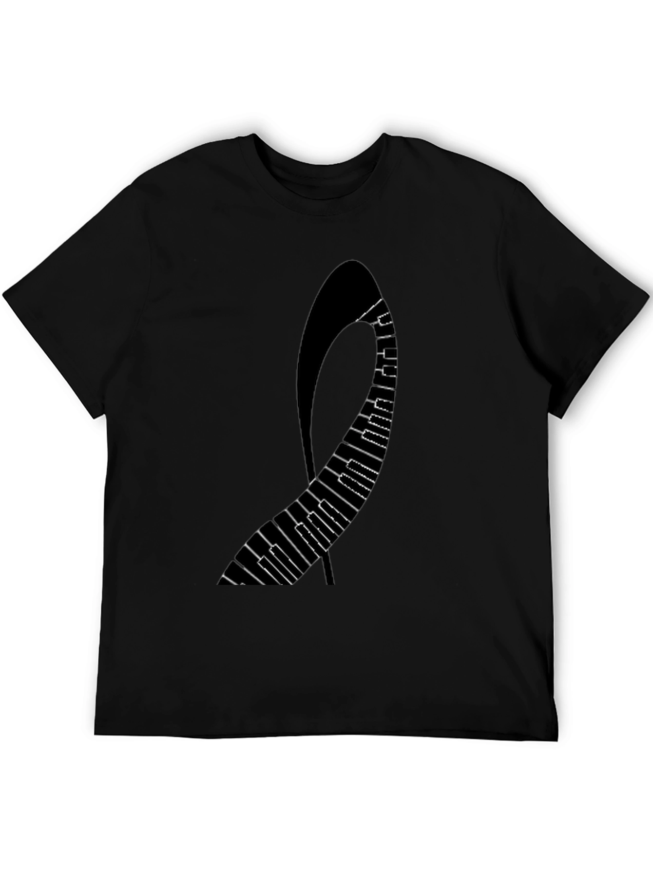 Piano Keys Graphic T-Shirt