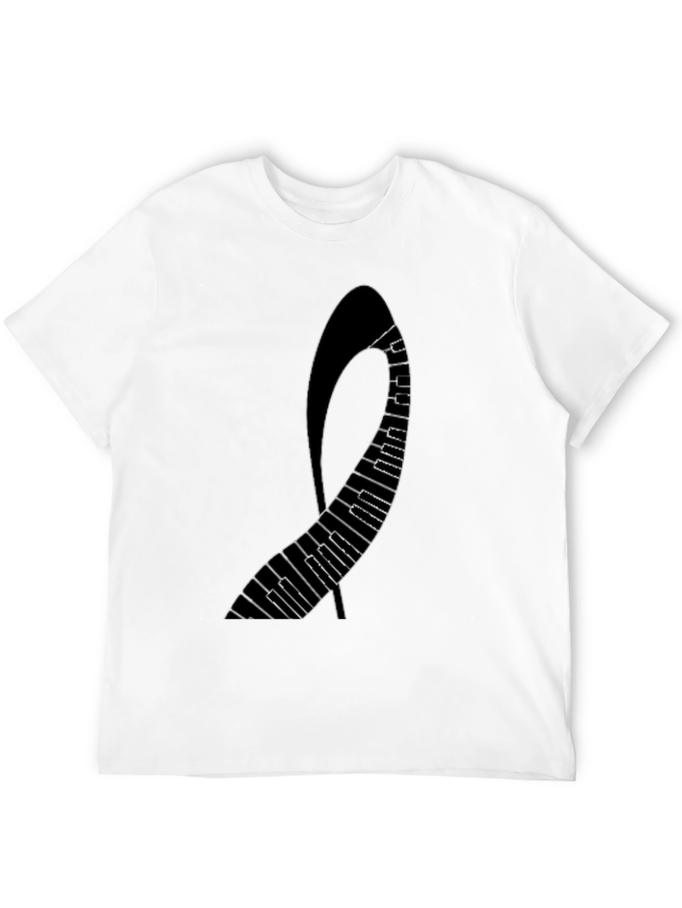 Piano Keys Graphic T-Shirt