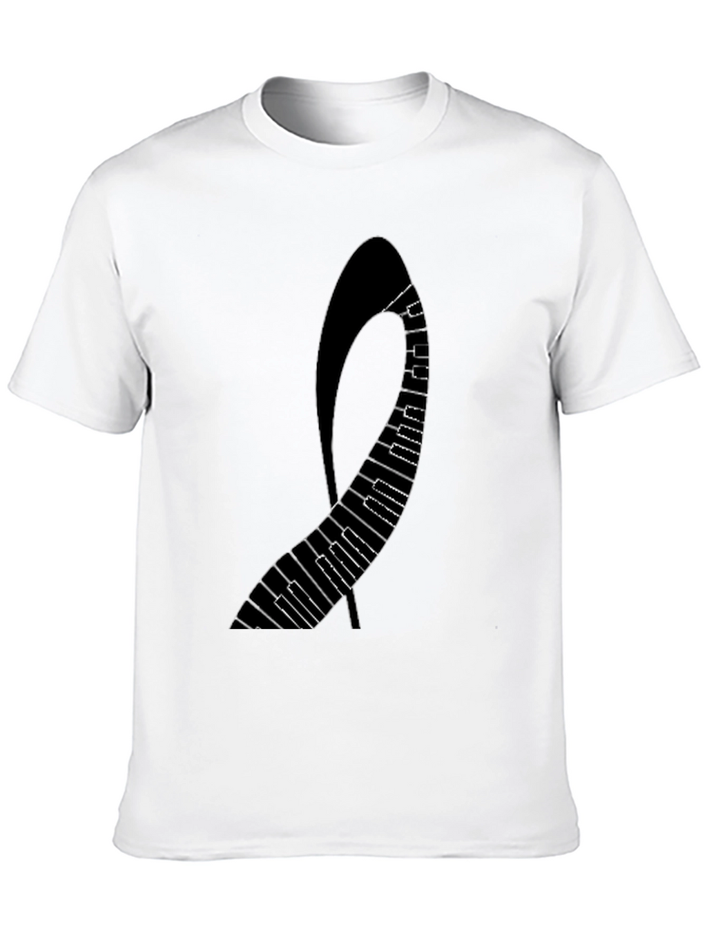 Piano Keys Graphic T-Shirt