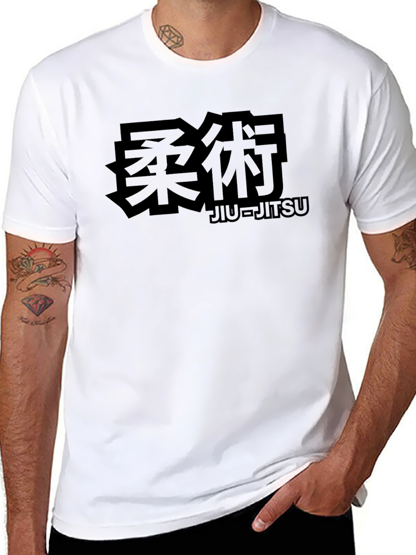 Black Jiu-Jitsu Graphic T-Shirt