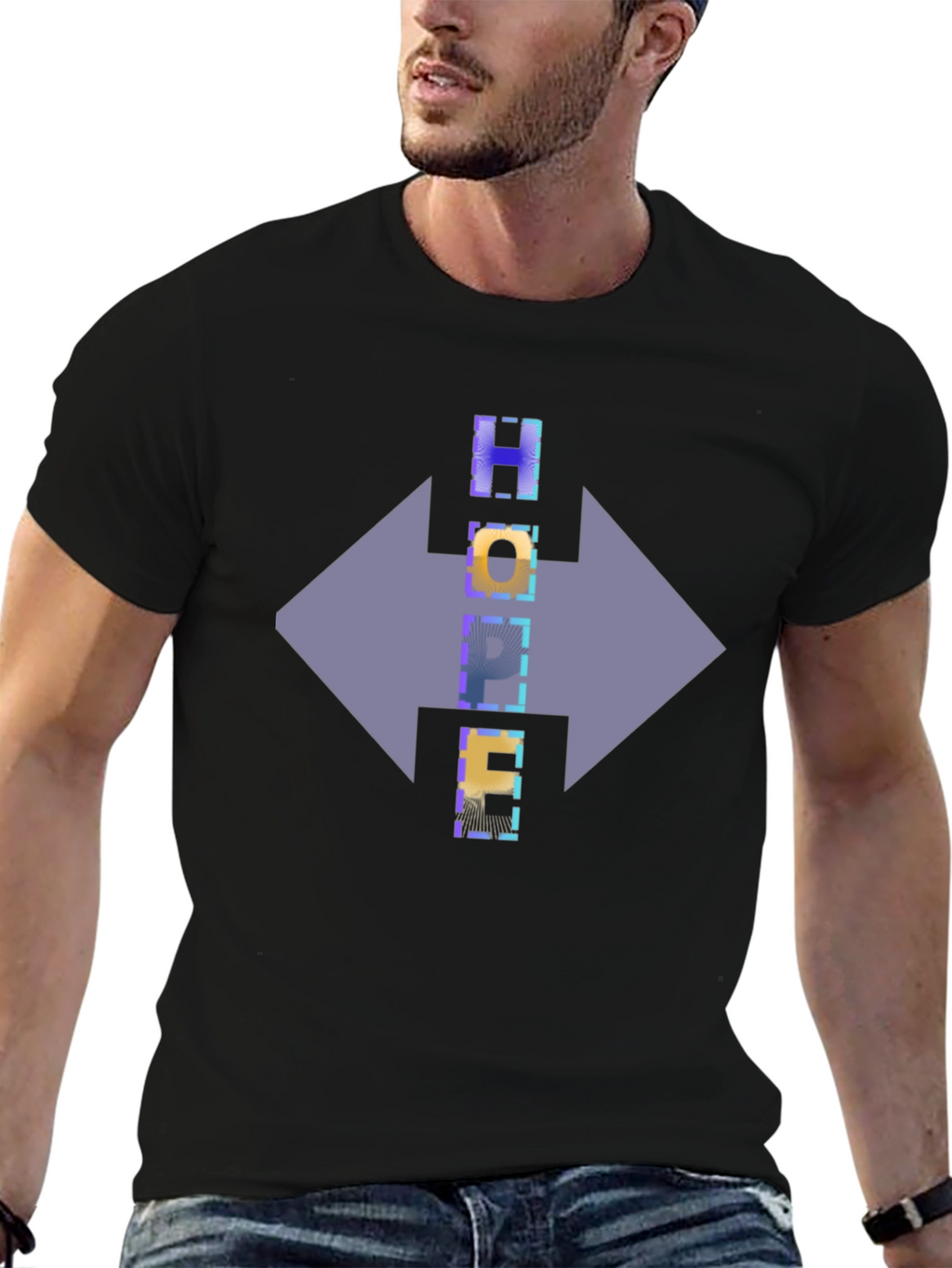 HOPE Graphic Print Tee - Stylish Unisex T-Shirt