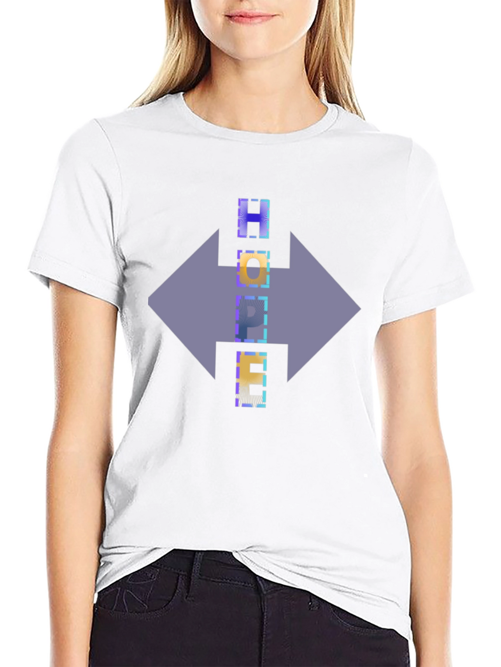 HOPE Graphic Print Tee - Stylish Unisex T-Shirt