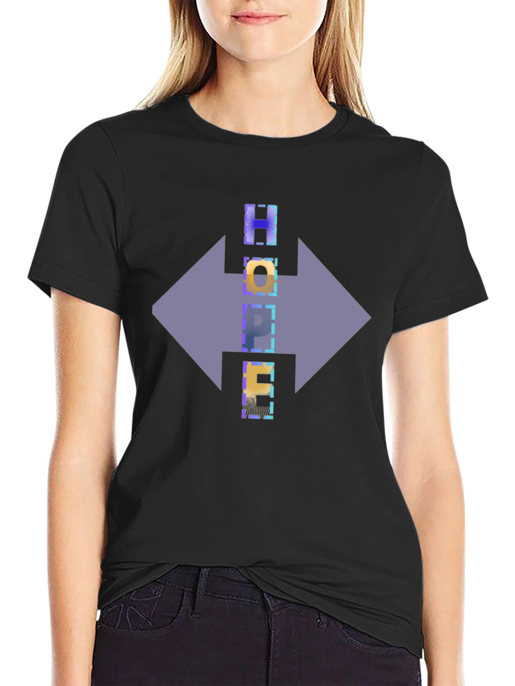 HOPE Graphic Print Tee - Stylish Unisex T-Shirt