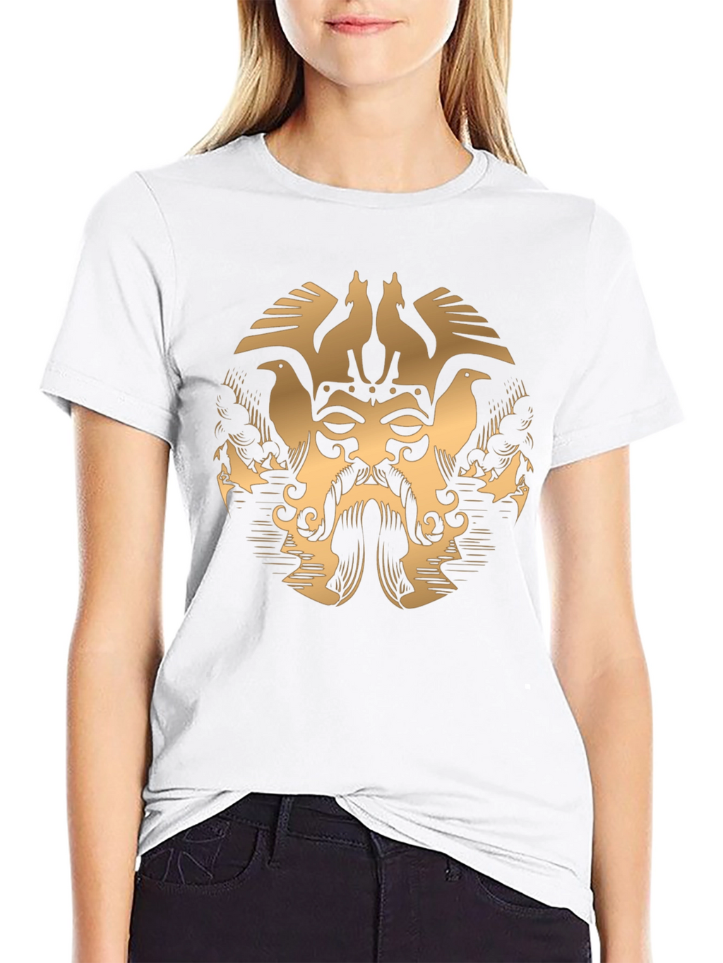 Mythical Raven Graphic T-Shirt
