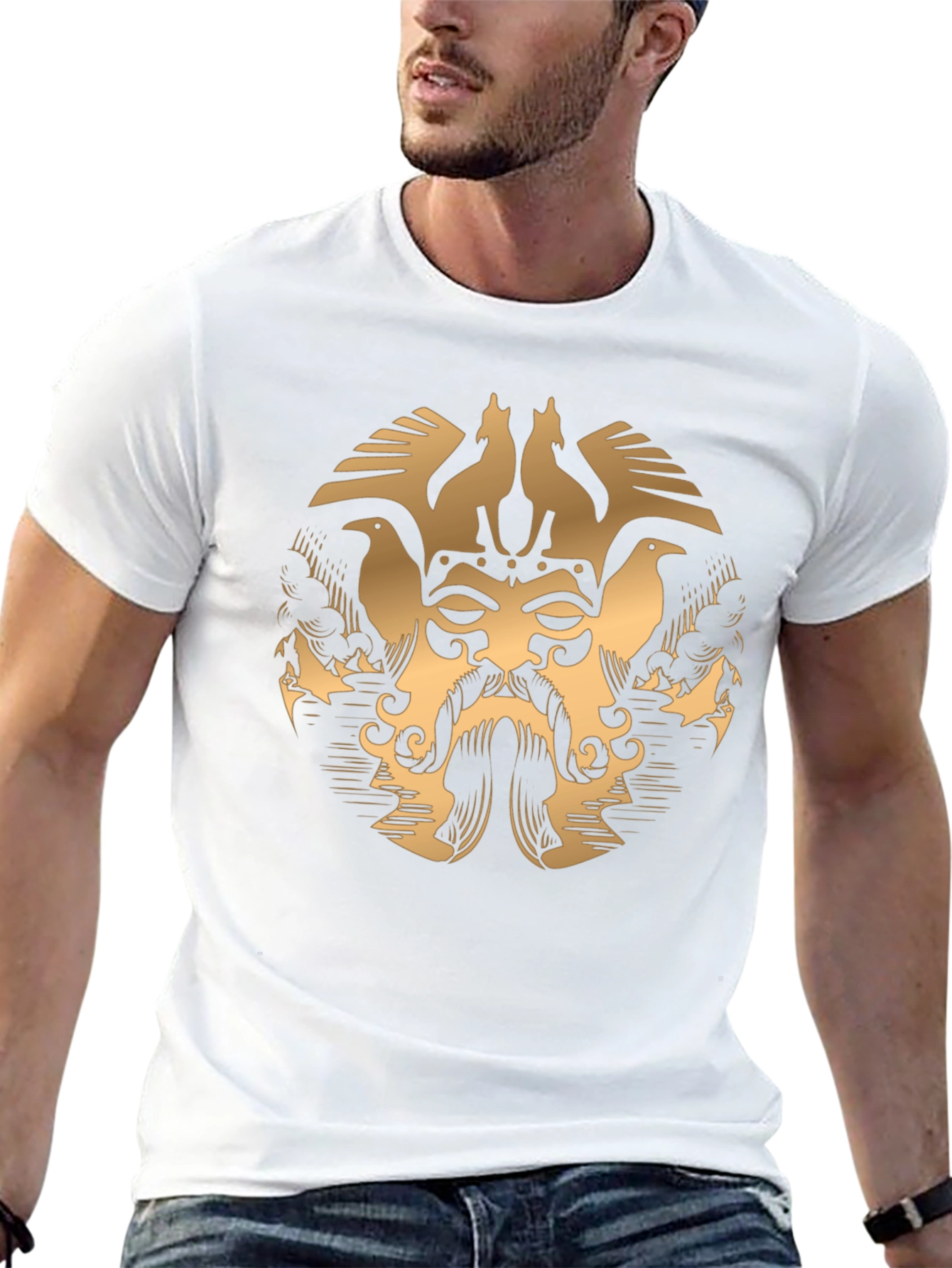 Mythical Raven Graphic T-Shirt