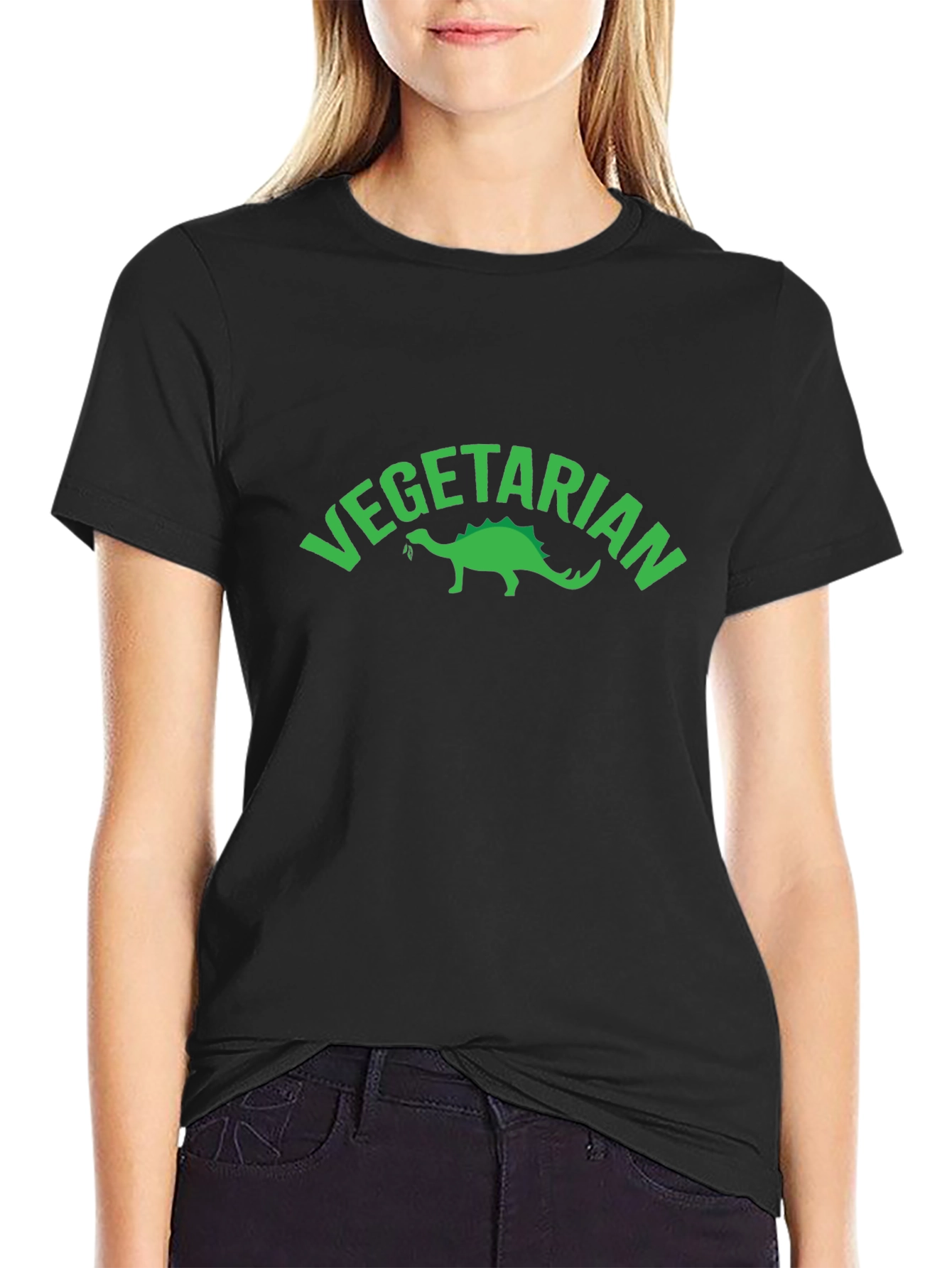 Vegetarian Dinosaur Graphic Tee