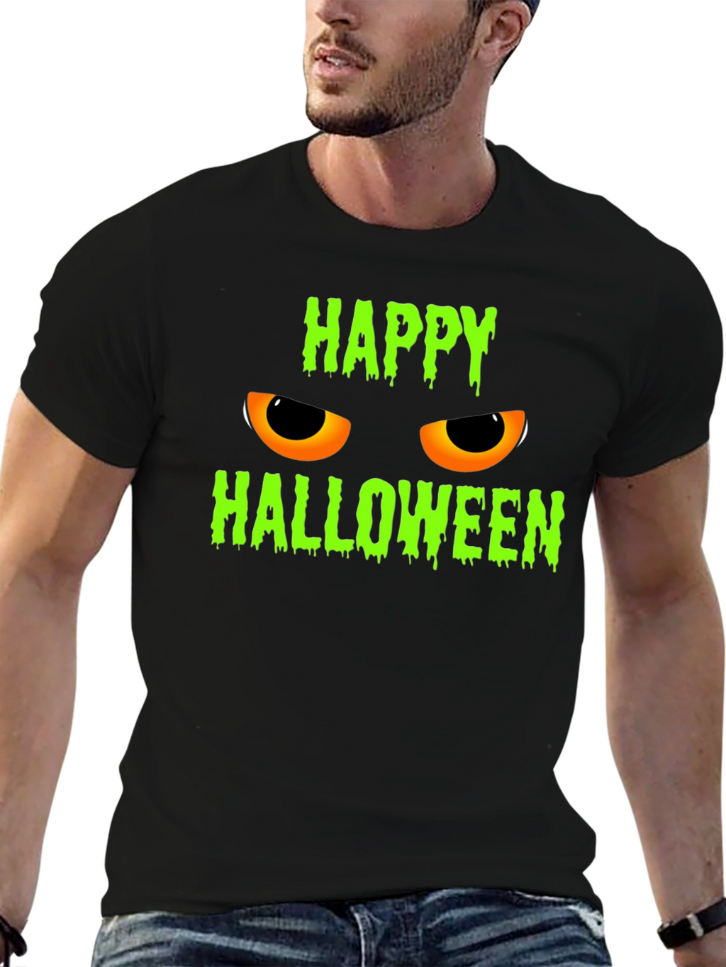Happy Halloween Graphic Tee Shirt