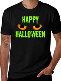 Happy Halloween Graphic Tee Shirt