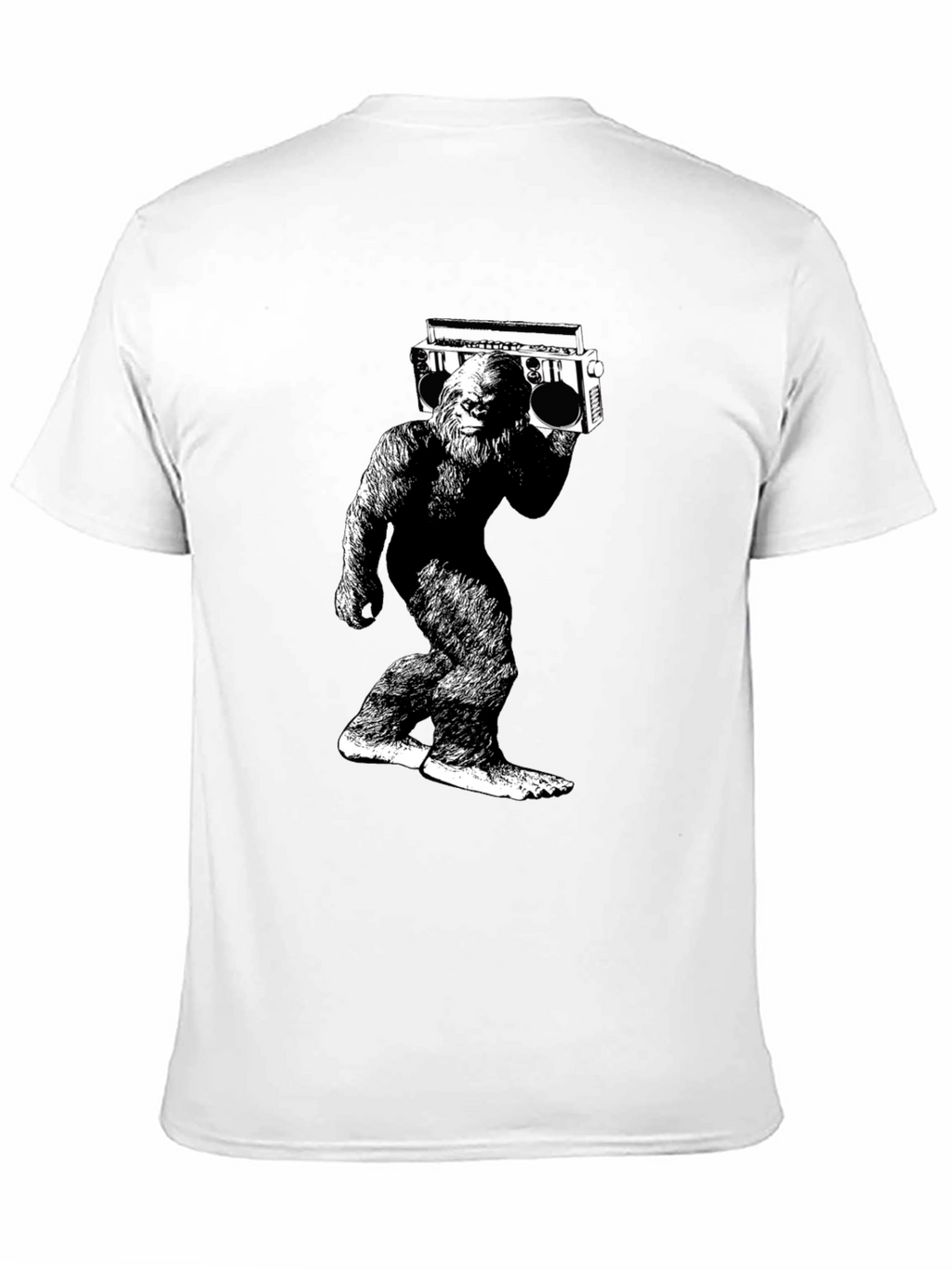 Sasquatch Boombox Graphic Tee