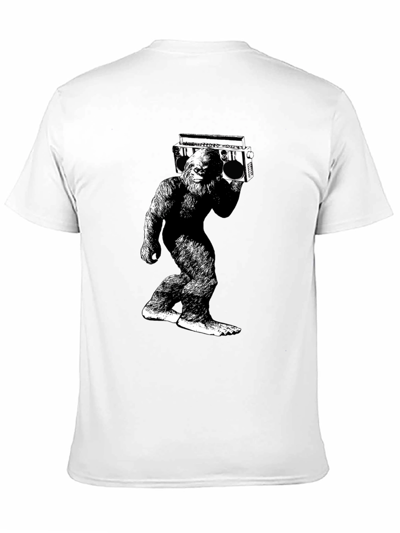Sasquatch Boombox Graphic Tee