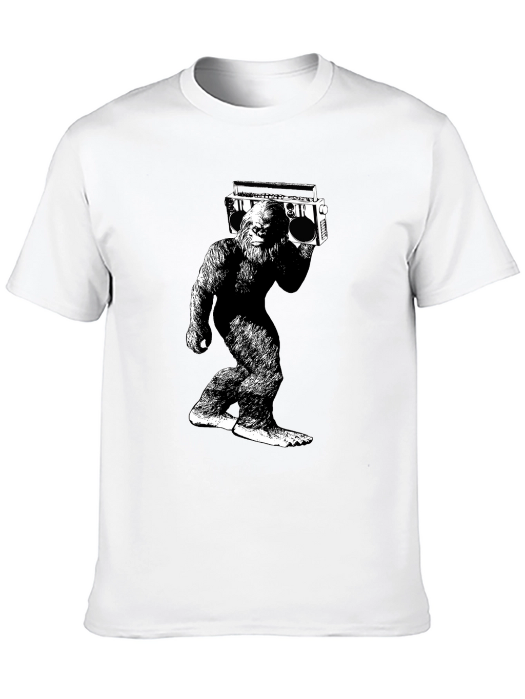 Sasquatch Boombox Graphic Tee