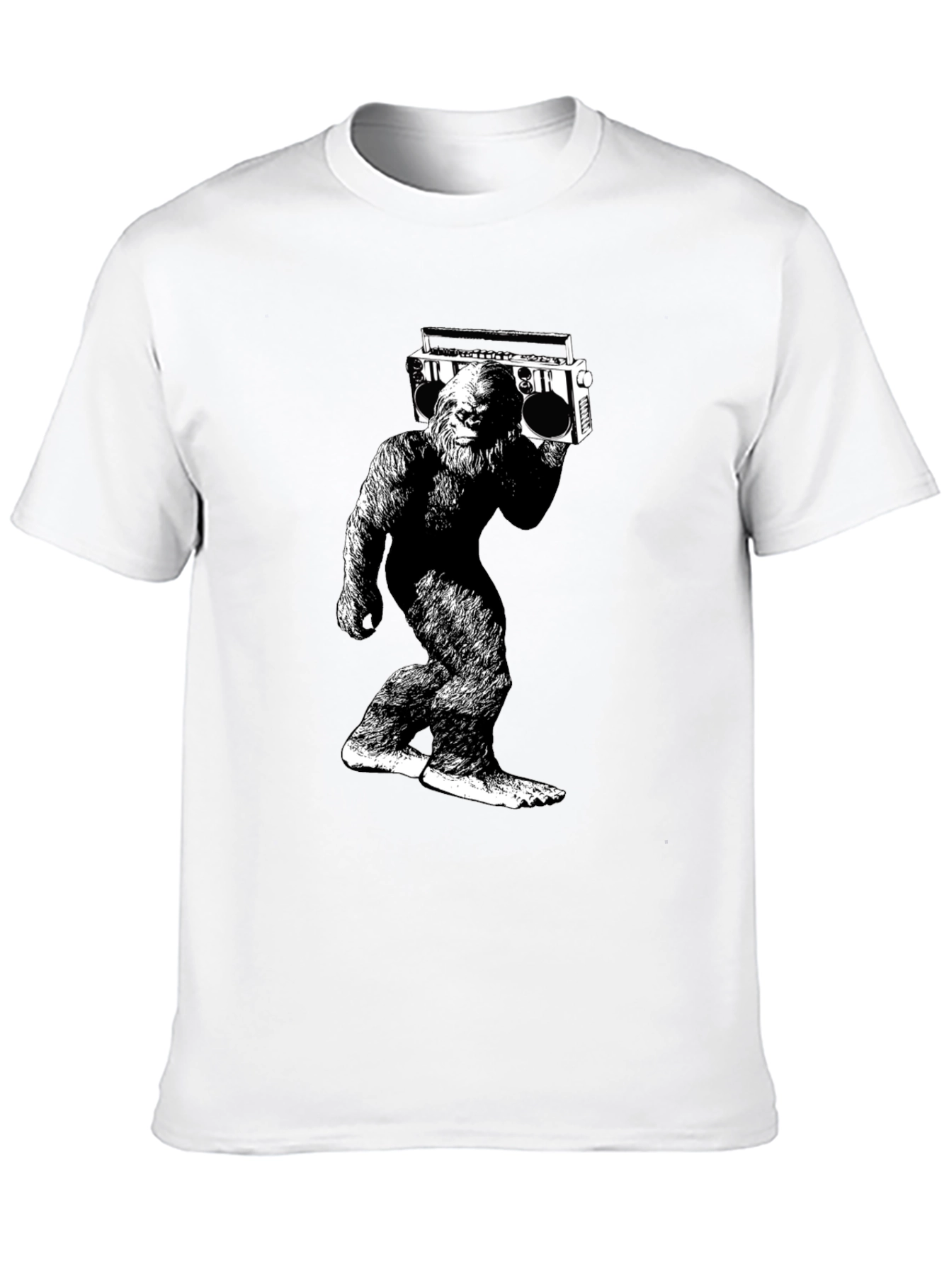 Sasquatch Boombox Graphic Tee