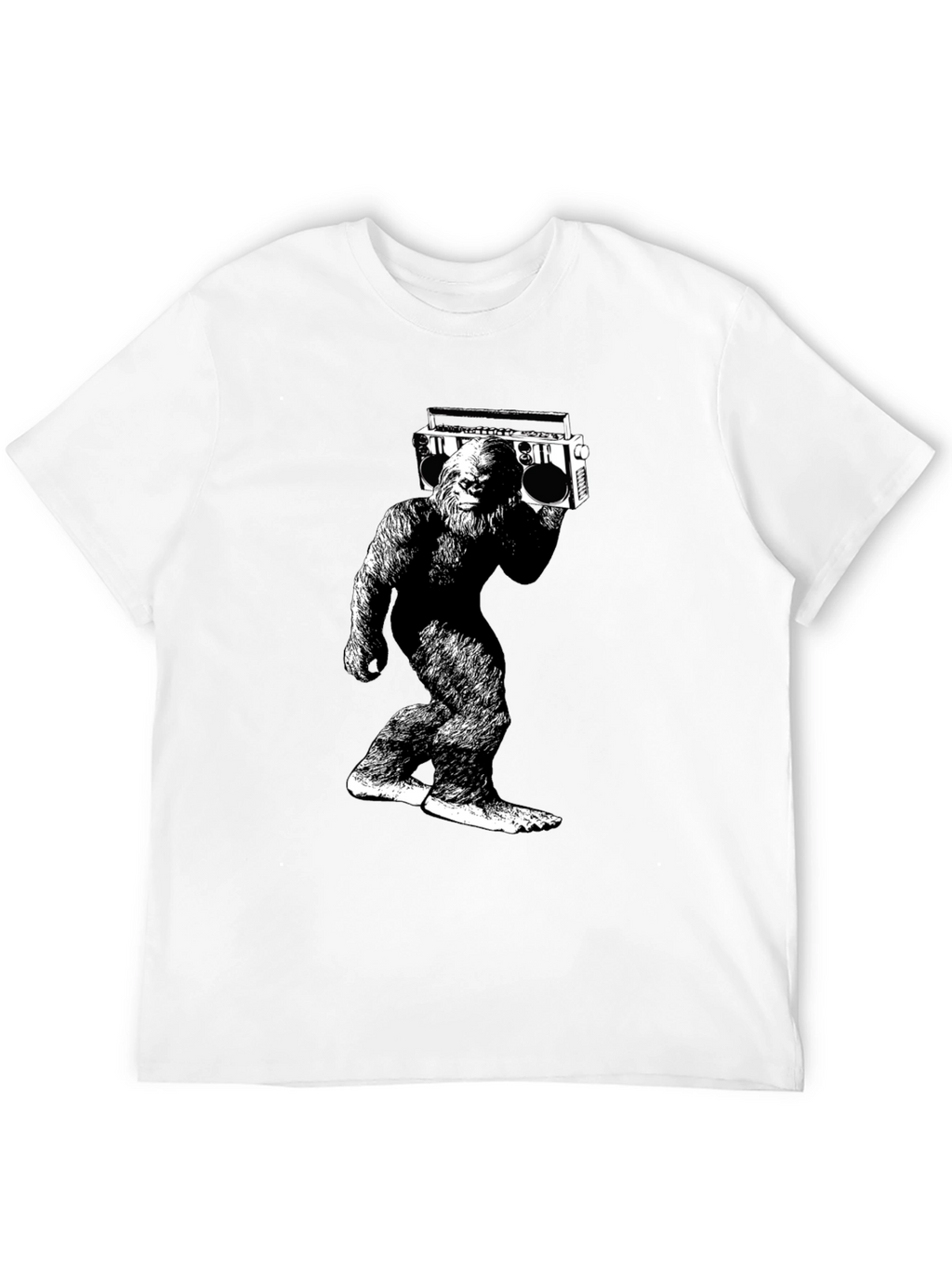 Sasquatch Boombox Graphic Tee