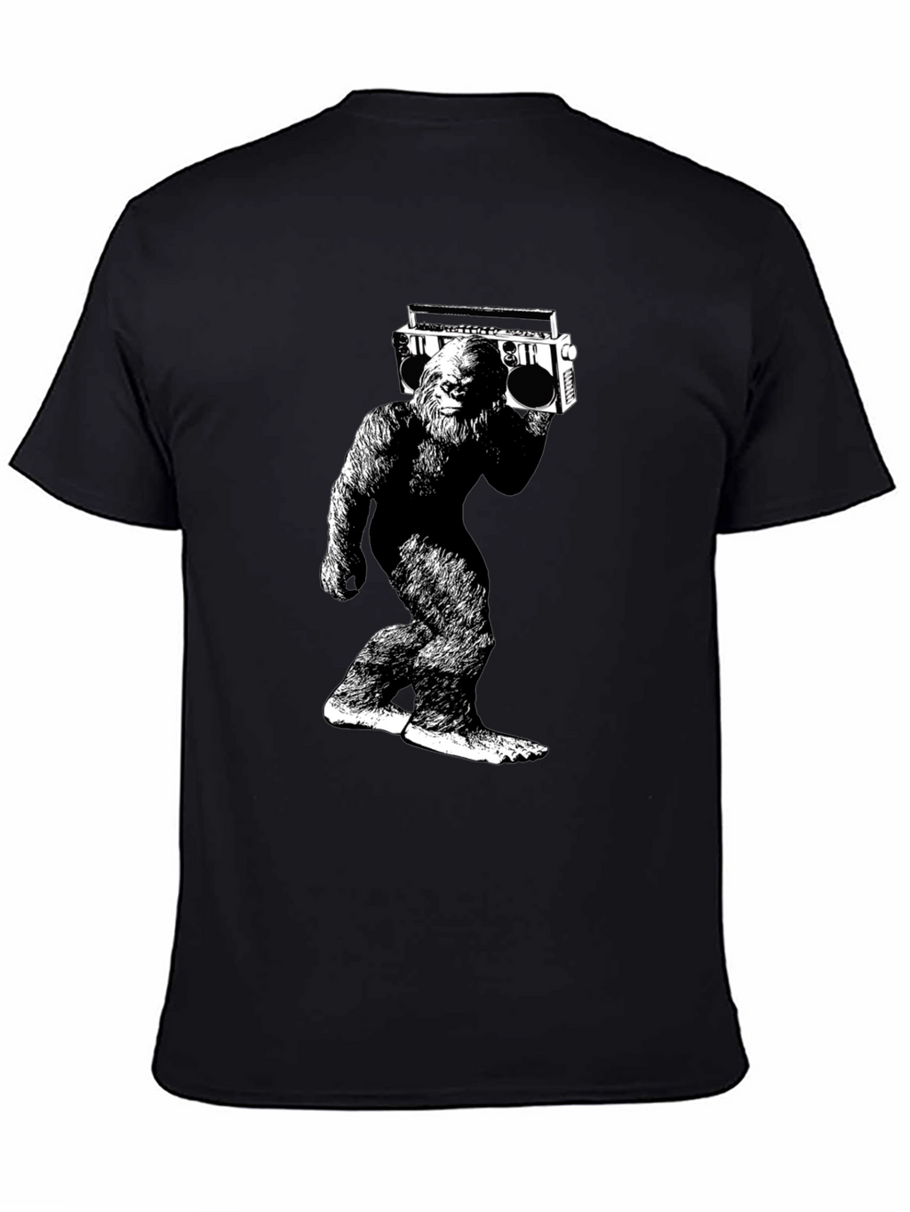 Sasquatch Boombox Graphic Tee