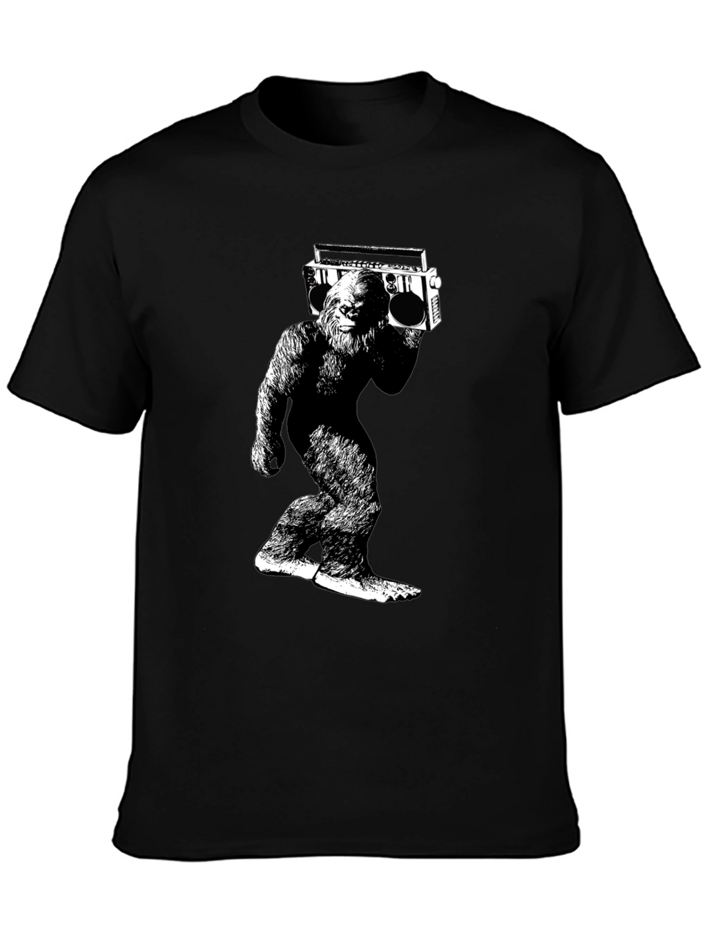 Sasquatch Boombox Graphic Tee