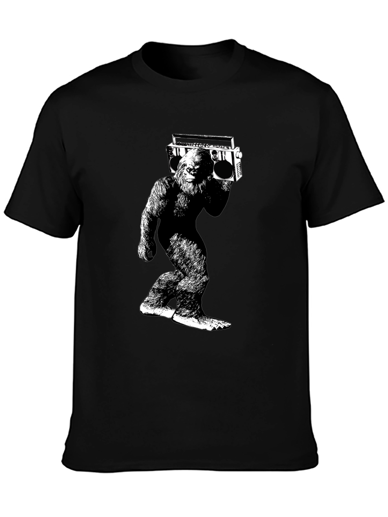 Sasquatch Boombox Graphic Tee