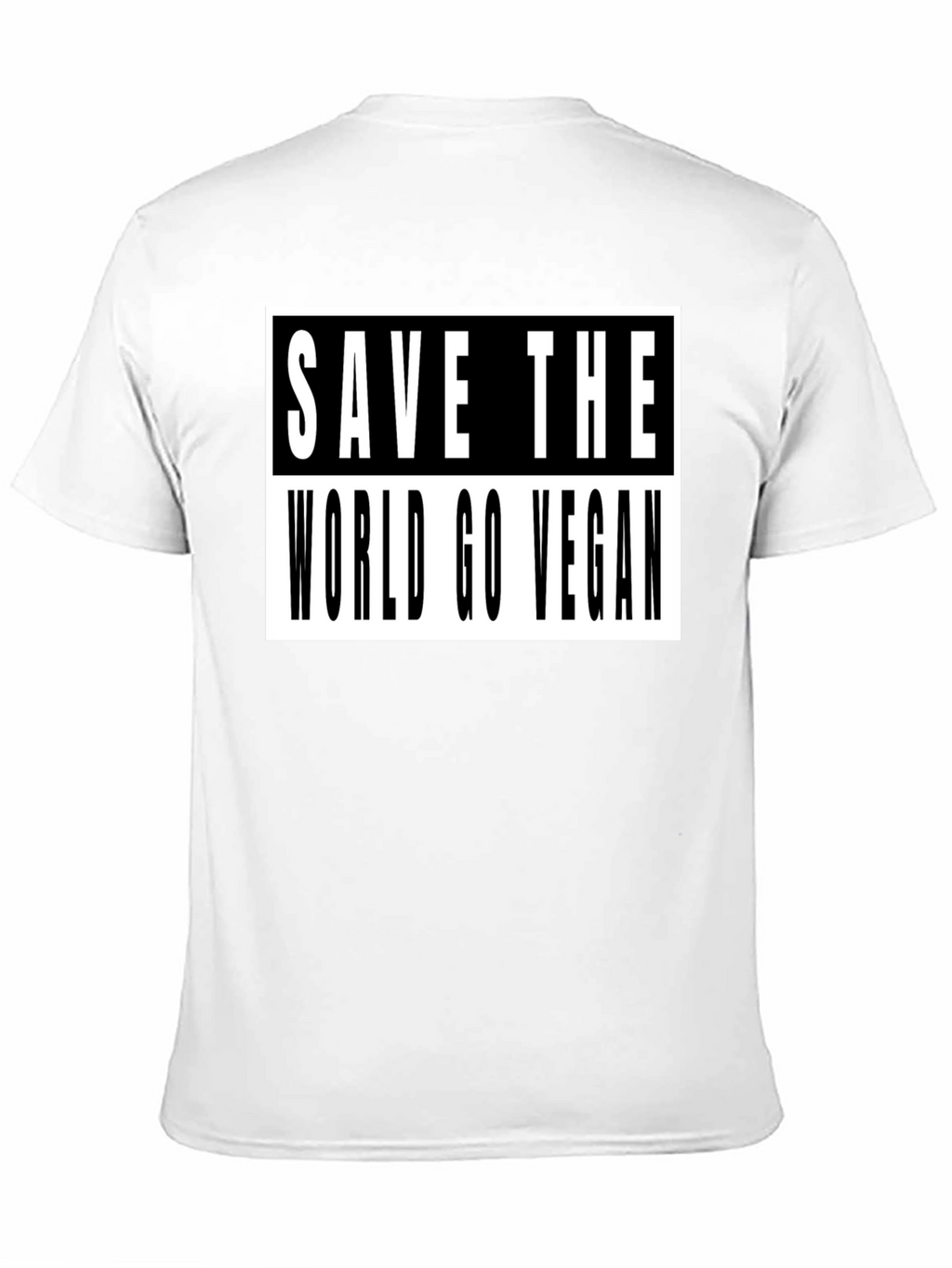 Save The World Go Vegan T-Shirt