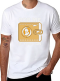 Rob Me If You Can Bitcoin Wallet T-Shirt