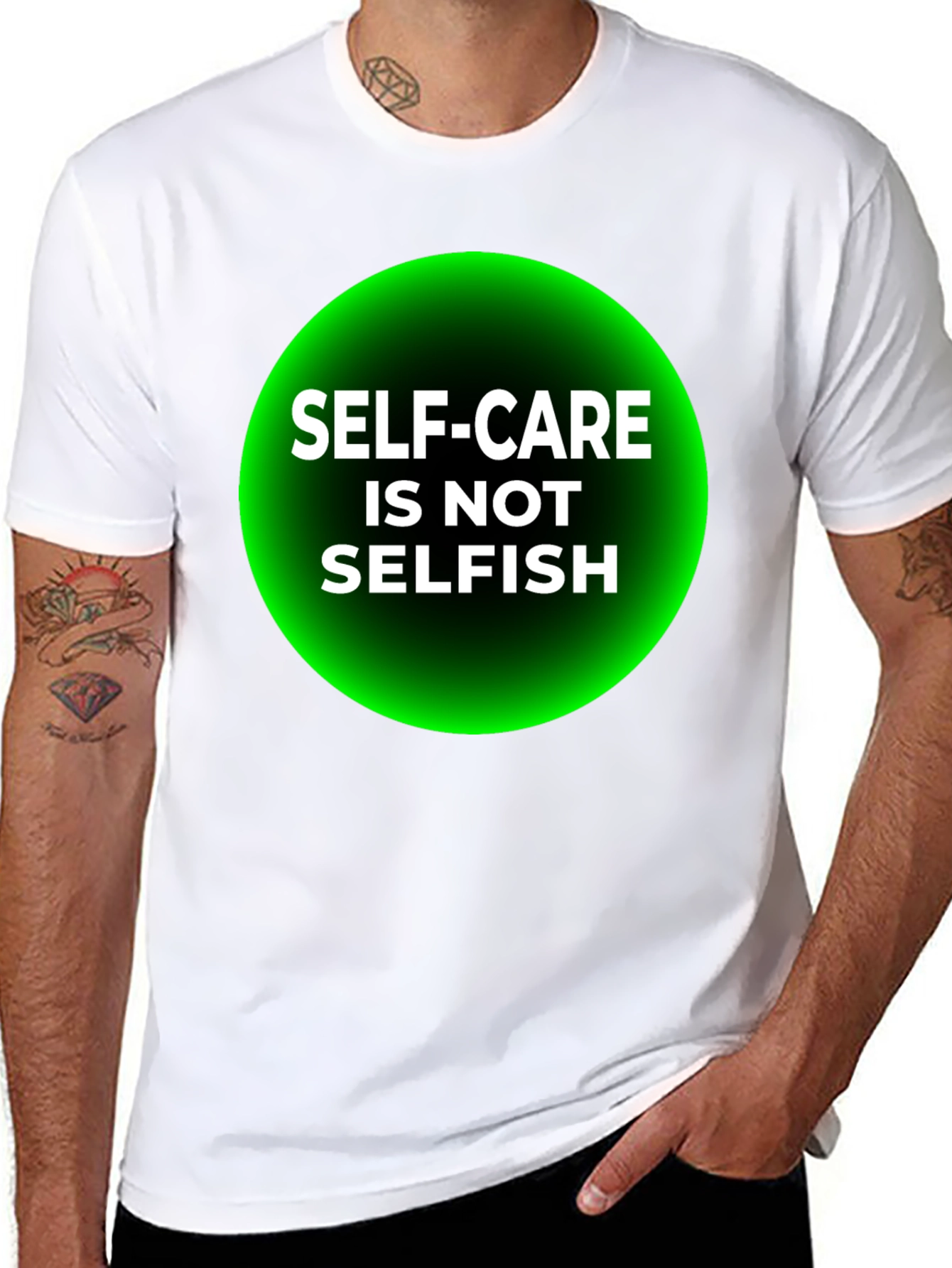 Self-Care Is Not Selfish Graphic Tee