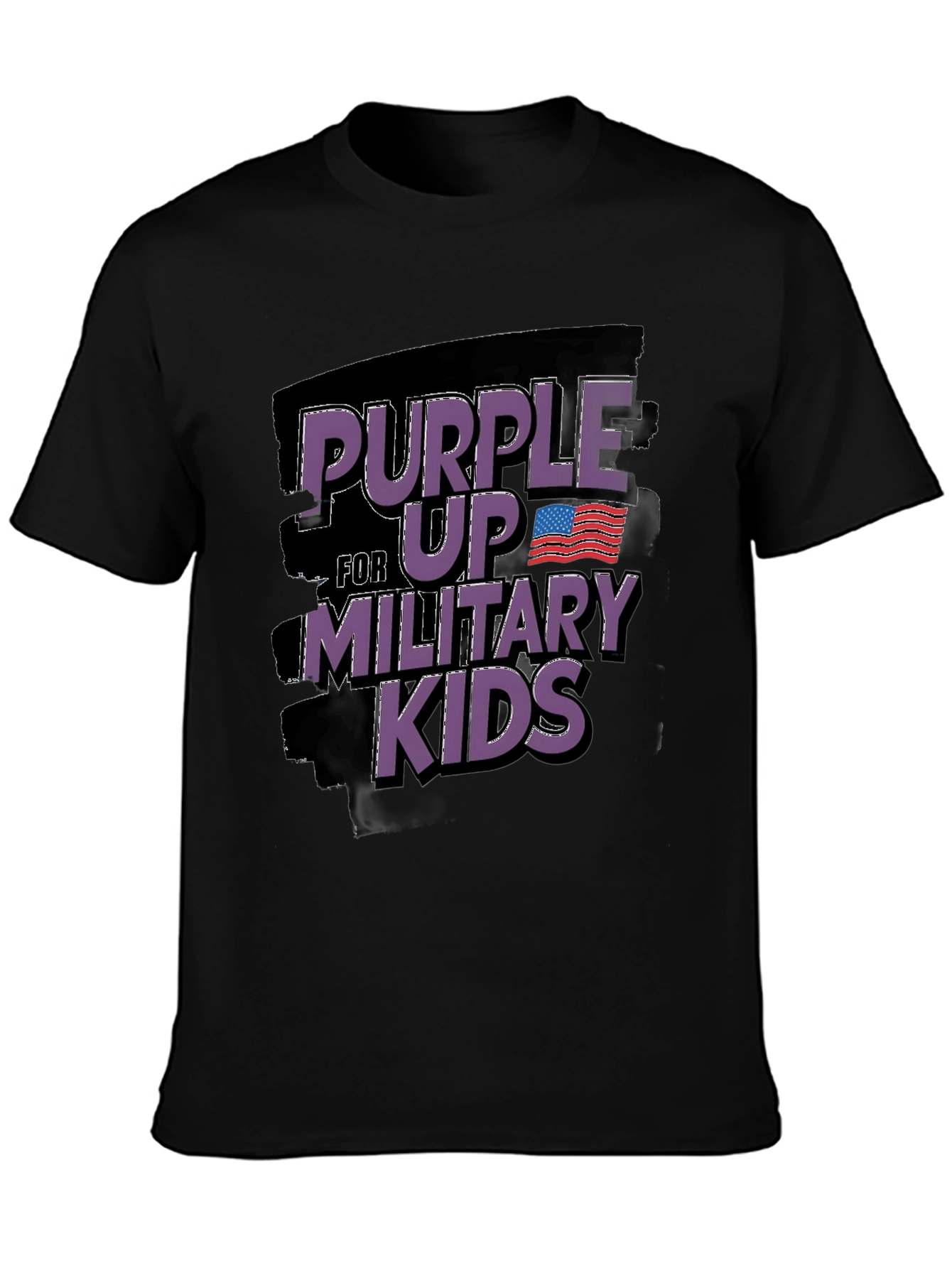 Purple Up Military Kids T-Shirt